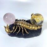 Crystal Ball Resin Crafts Manufacturer - Scorpion Ornaments for Furniture Desktop Office Small Scorpion Base