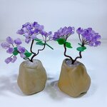 Money Tree Ornaments Manufacturer - Wholesale Hand-Woven Natural Amethyst Polished Rough Office Home Mascot Decoration