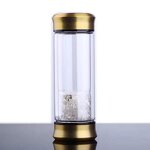 Crystals Infused Drinking Water Bottle Manufacturer - Mixed Rose Gold Energy for Gifts