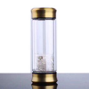 Crystals Infused Drinking Water Bottle Manufacturer - Mixed Rose Gold Energy for Gifts