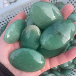Green Aventurine Crystal Palm Craft Manufacturer - Wholesale Natural High Quality Quartz Hand Polished Stone for Fengshui Gifts