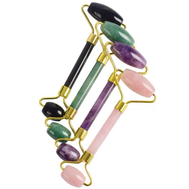 Quartz Stone Crystal Facial Massager Manufacturer - Natural Gemstone Massage