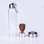 Tiger Eye Stone Crystal Water Bottle Manufacturer - Mass Sales Chakra Quartz Carving Angel