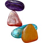 Crystal Shell Chips Manufacturer - Wholesale Small Multicolor Granules DIY for Paving Flower Pot Landscaping Polished