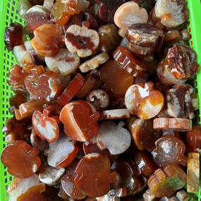 Carnelian Apples Crystal Craft Manufacturer - Wholesale High Quality Healing Palms for Home Decoration
