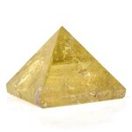 Yellow Crystal Healing Pyramid Manufacturer - Wholesale Natural Clear Citrine for Decoration
