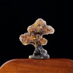 Crystal Resin Pine Ornaments Manufacturer - Wholesale Natural Creative Small Tree Crafts for Home Decor Guest Greeting