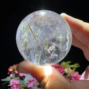 Phantom Crystal Balls Manufacturer - Wholesale High Quality Natural Garden Quartz Spheres for Home Decoration Healing