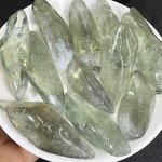 Green Crystal Wand Manufacturer - Natural Polished Chips Large Granules Model for Desktop Home Bedroom Fish Tank Decoration