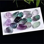 Fluorite Large Granule Sphere Manufacturer - Natural Crystal Colorful Raw Stone Polished for Fish Tank Flower Pot Landscaping