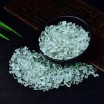 Light Green Crushed Stone Chips Manufacturer - Natural for Feng Shui Decorative Polished Model for Fish Tank