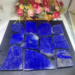 Lapis Lazuli Slice Manufacturer - High Quality Natural Crystal Craft Polished Painted with Mascot Theme Wholesale