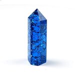 Blue Crackle Quartz Hexagonal Prism Manufacturer - Natural Crystal Raw Stone for Home Office Decoration Gift