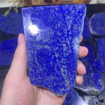 Lapis Lazuli Slice Manufacturer - High Quality Natural Crystal Craft Polished Painted with Mascot Theme Wholesale