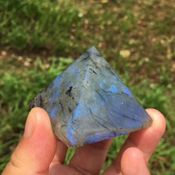 Labradorite Crystal Energy Pyramid Manufacturer - Natural High Quality Healing Gemstone Chakra