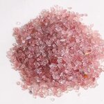 Red Strawberry Quartz Gravel Manufacturer - Wholesale Natural Demagnetization Purification for Fish Tank Potted Plant Decoration