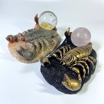 Crystal Ball Resin Crafts Manufacturer - Scorpion Ornaments for Furniture Desktop Office Small Scorpion Base