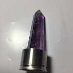 Amethyst Crystal Point Healing Water Bottle Manufacturer - Natural Obelisk Wand Quartz Glass Gemstone