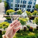 Gypsum Crystal Slab Manufacturer - Natural Transparent 15cm Mineral Specimen for Science Education