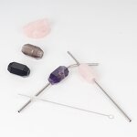 Stainless Steel Crystal Straw Manufacturer - High Temperature with Brush