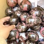 Pink Rhodonite Yoni Eggs Manufacturer - Wholesale Natural Gemstone for Exercise