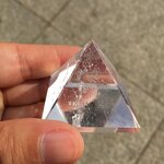 White Crystal Energy Pyramid Manufacturer - Natural High Quality Healing Gemstone Chakra