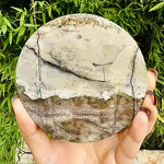 Picture Jasper Slice Manufacturer - Wholesale Hand Carved Natural Crystal Crafts for Home Decoration Gifts Mascot