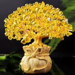 Lucky Tree Crystal Decoration Manufacturer - Factory Wholesale Crafts Hot Selling Citrine Polished Raw Rough Souvenir Mascot