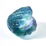 Fluorite Shell Carving Manufacturer - Natural Crystal Rose Quartz Raw Stone Ore Specimen Handcrafted Home Decoration Accessory