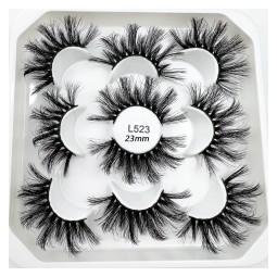 Mink Eyelashes Wholesale Factory - Natural Black Cotton Band 3D Effect