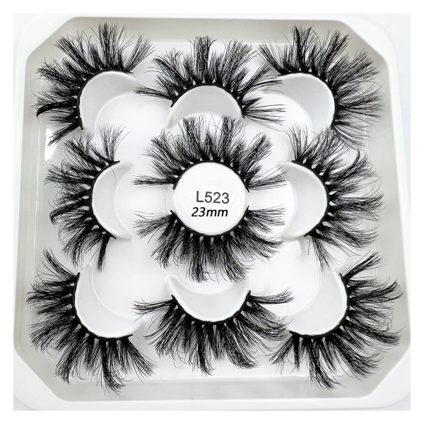 Mink Eyelashes Wholesale Factory - Natural Black Cotton Band 3D Effect
