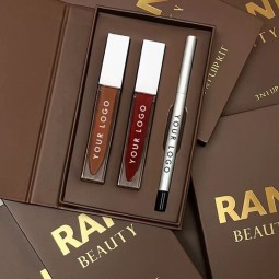 Lip Kit Manufacturer - Custom 3 Piece Vegan Waterproof Lip Combo