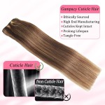 Clip-In Extensions Manufacturer - Salon Quality 20" Ultra-Thin Weft 180g