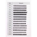 Lash Clusters Manufacturer - 180 Pcs C D Curl 12-16mm Thin Band