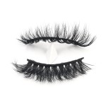 Faux Mink False Lashes Manufacturer - Top Quality 3D Curly 25mm Russian