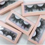 3D Mink Lashes Factory - 25mm Customize Box Packaging Eyelashes