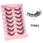 Faux Mink Lash Manufacturer - 3D Natural Transparent Band 15mm Vegan