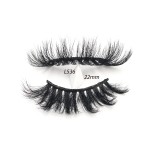 Mink Eyelashes Wholesale Factory - Natural Black Cotton Band 3D Effect