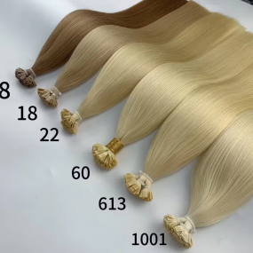 Hair Extensions Factory - 12A Preblonded Highlight Ash Blonde 100g