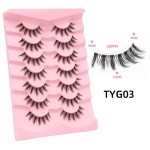 Faux Mink Lash Manufacturer - 3D Natural Transparent Band 15mm Vegan