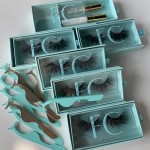 Fluffy Faux Mink Lashes Factory - 25mm Custom Logo Packaging Box