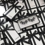 Ribbon Bow Lash Box Manufacturer - Custom Open Box Holiday Gift Packaging