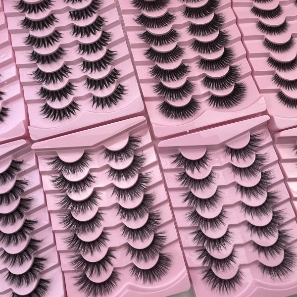 Faux Mink Lash Manufacturer - 3D Natural Transparent Band 15mm Vegan