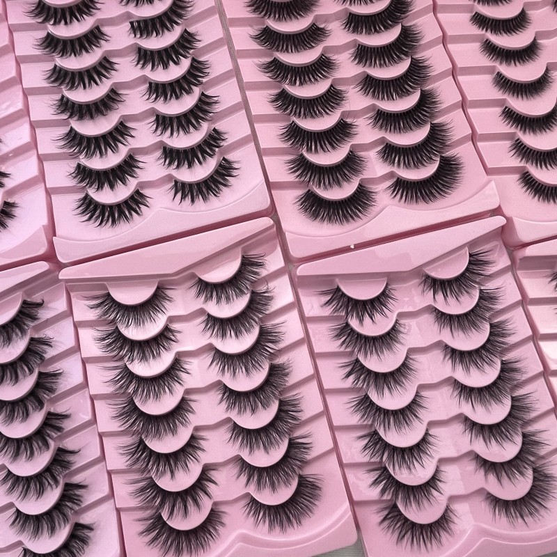 Faux Mink Lash Manufacturer - 3D Natural Transparent Band 15mm Vegan