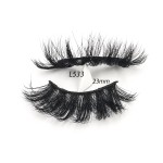 Mink Eyelashes Wholesale Factory - Natural Black Cotton Band 3D Effect