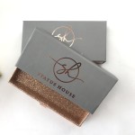 Dark Red Lash Box Manufacturer - Custom Your Own Eyelash Box 5D Mink