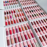 Lip Gloss Kit Manufacturer - 136pcs/set Glossy Matte Mini Lip Gloss