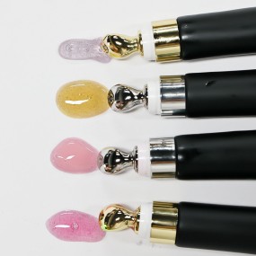 Lip Gloss Tube Manufacturer - Zinc Alloy Squeeze 15ml 20ml Holographic