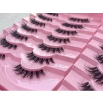 Faux Mink Lash Manufacturer - 3D Natural Transparent Band 15mm Vegan