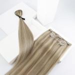 Hair Extensions Set Factory - 100% Remy Virgin 7pcs 14"-26" Color Mix
